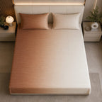Ombre- Copper Ivory Ombre Premium Bedsheet Set - 100% cotton