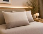 Ombre - Champagne Dusk Ombre Premium Flat Bedsheet set with 2 pillowcases - 100% cotton